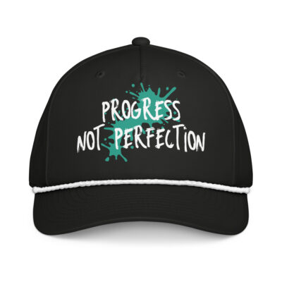 Progress Not Perfection Classic Rope Hat