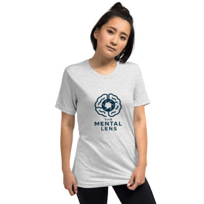 The Mental Lens Dark Logo Tri-Blend Tee