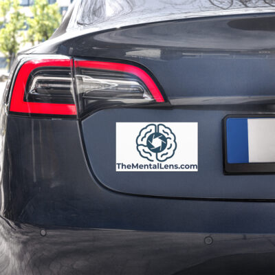 The Mental Lens .com Car Magnet